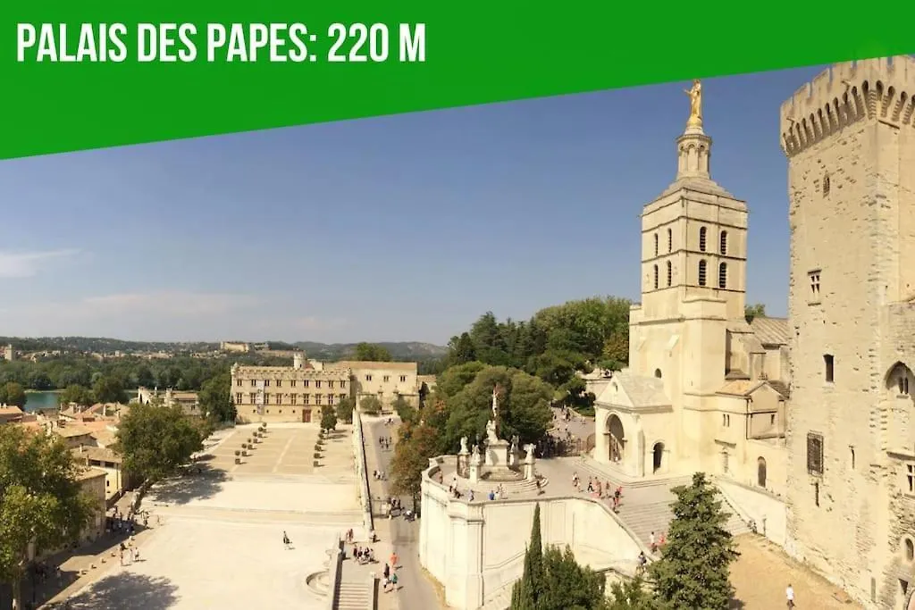 La Cachette De L'Horloge - Ac Clim - Wifi - 100M Palais Des Papes Apartment Avignon 0*,
