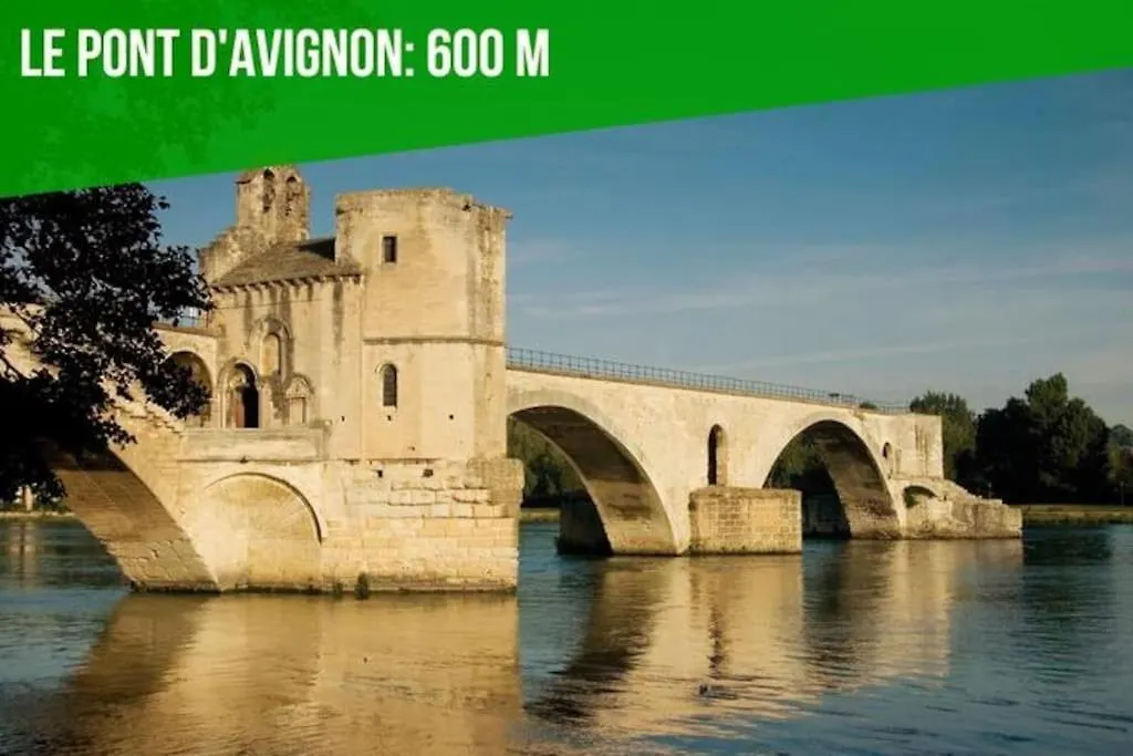 La Cachette De L'Horloge - Ac Clim - Wifi - 100M Palais Des Papes Apartment Avignon